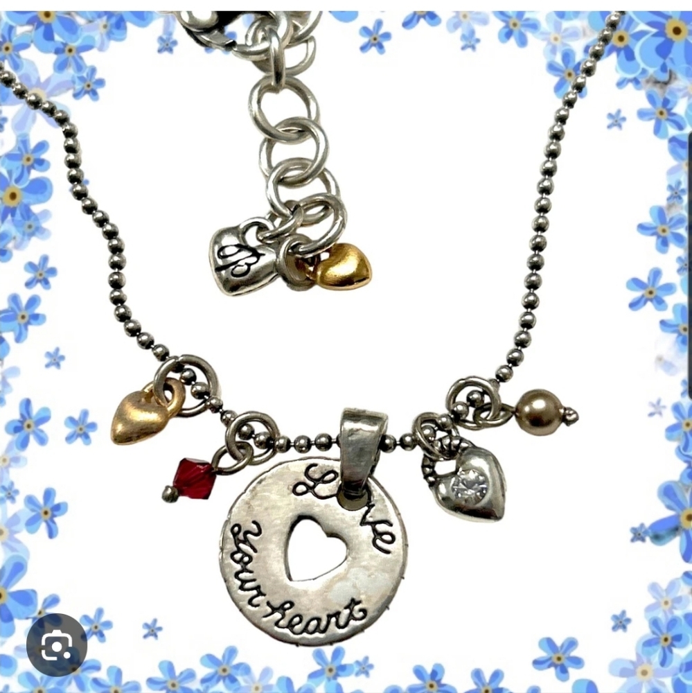 Brighton Love Your Heart Charm Necklace